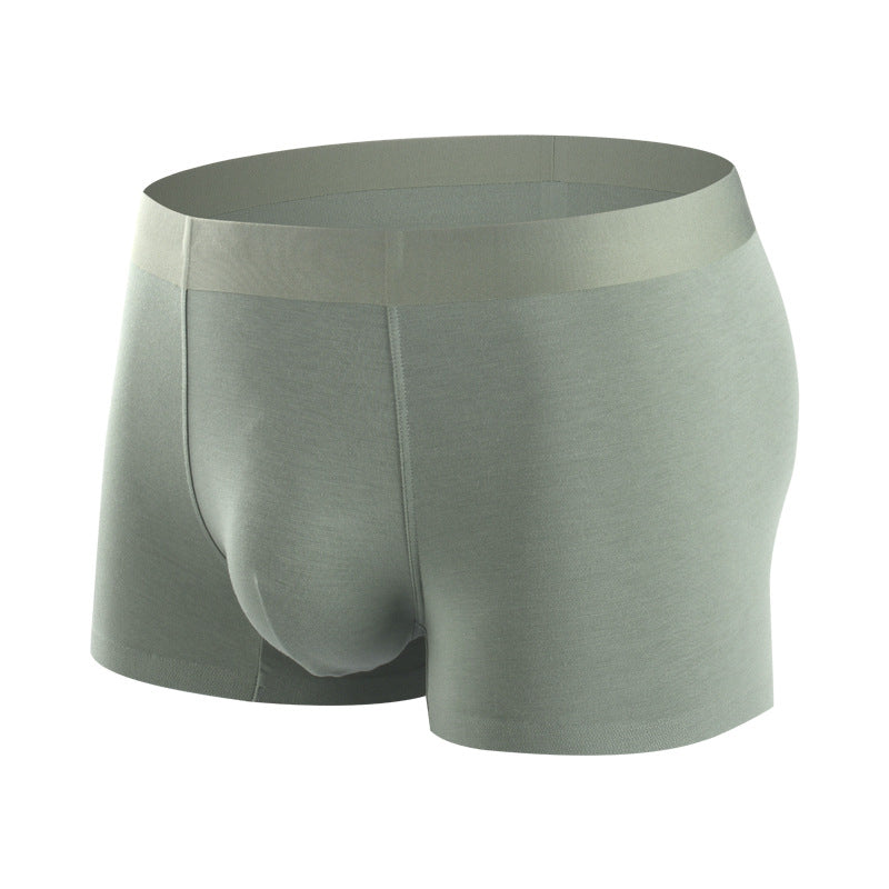 快適なプレーンモダールボクサーブリーフ。男性用快適な下着。