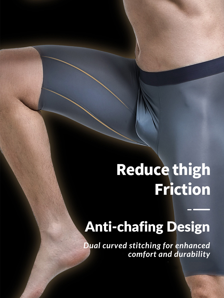 メンズ 擦れ防止 シームレス ランニングブリーフ 3枚組