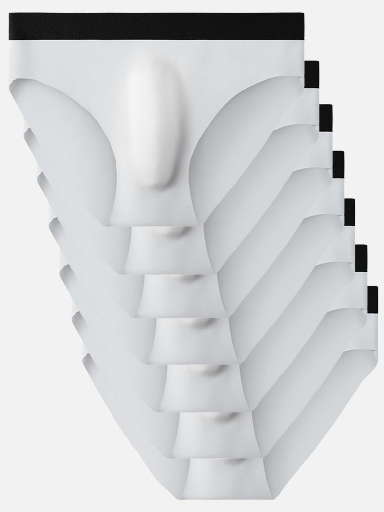 7 Pack Ball Support Seamless Men's Briefs