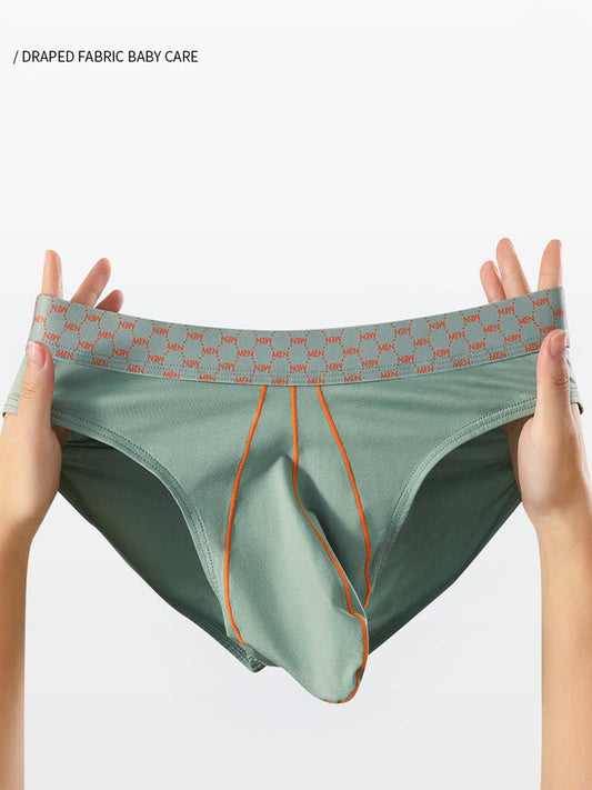 3 Pack Men's Sexy Large Pouch Breathable Comfortable Cotton Briefs