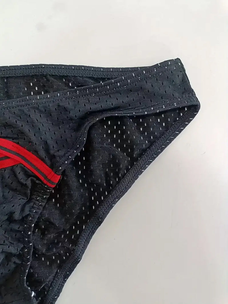 6 Pack Men's Sexy Hollow Out Bikinis