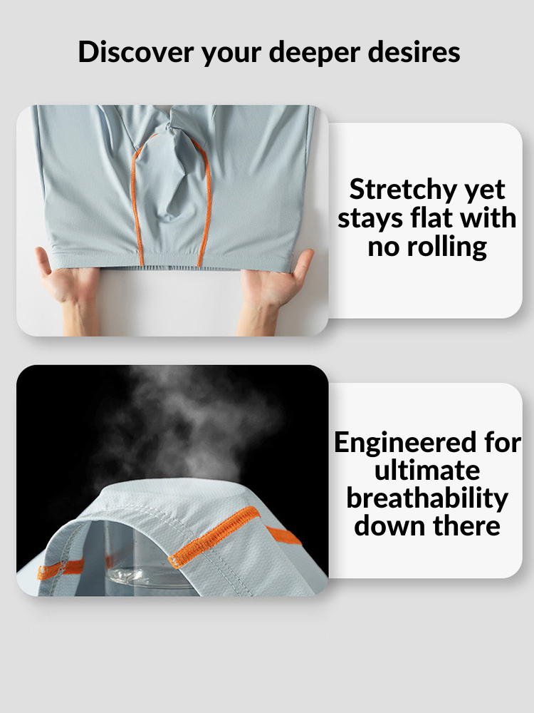 メンズ Uポーチ 擦れ防止 ミッドウェイブリーフ 2枚組