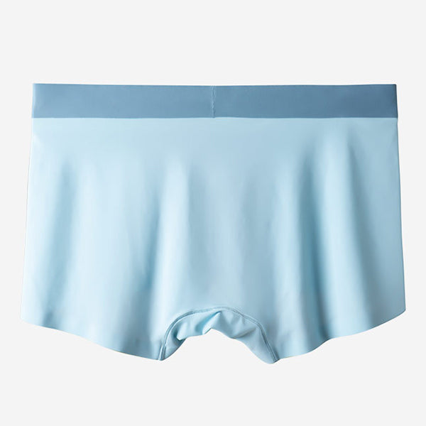 3 Pcs Ultra-thin Solid Men's Trunk Sets