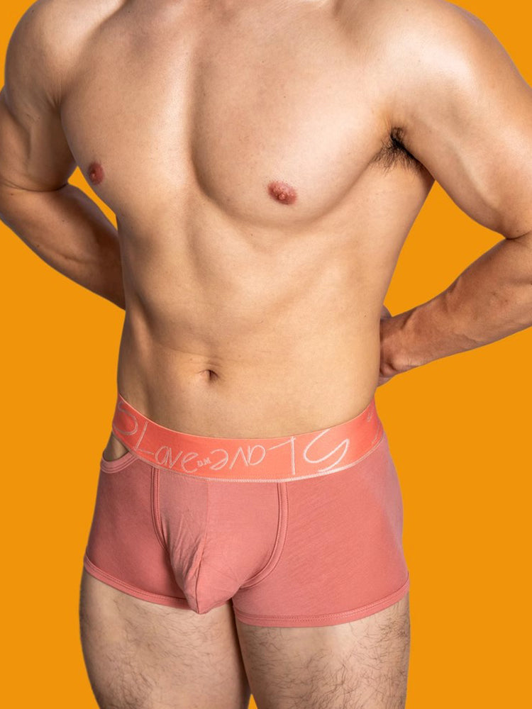 2 Pack Men's Stylish Breathable Modal Sports Trunks