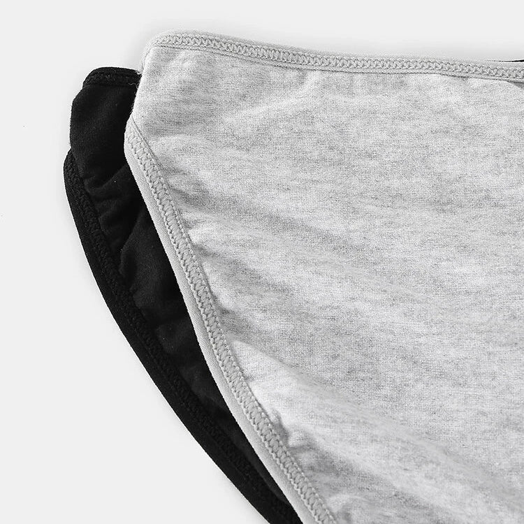 5Pcs Comfortable Side Hollow Out Briefs For Men