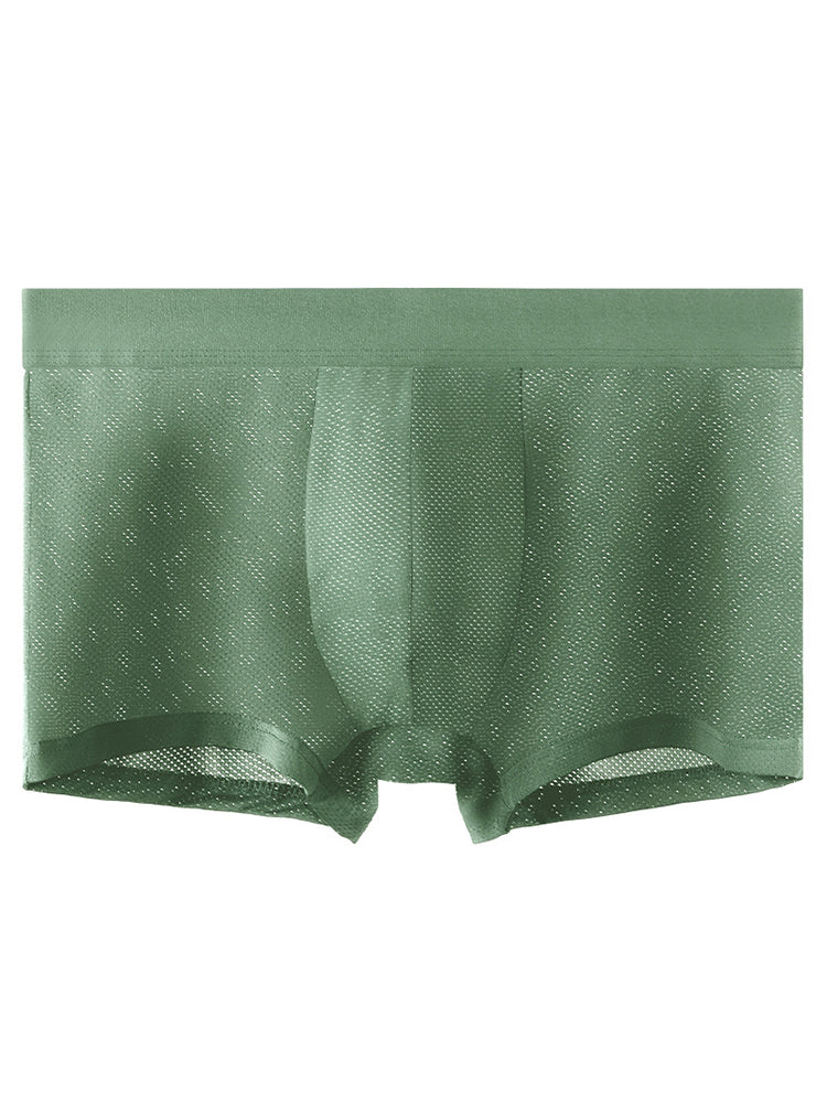 4 Pack Men's Thin Ultra Breathable Mesh Trunks