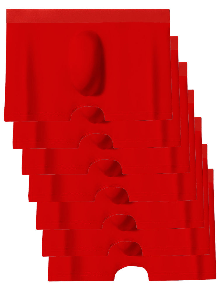 7 Pack Ball Support Seamless Men's Trunks