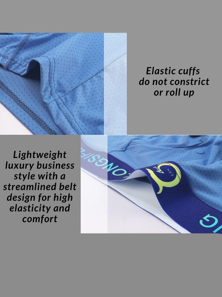 Men's Sexy Breathable Elastic Separated Pouch Trunks