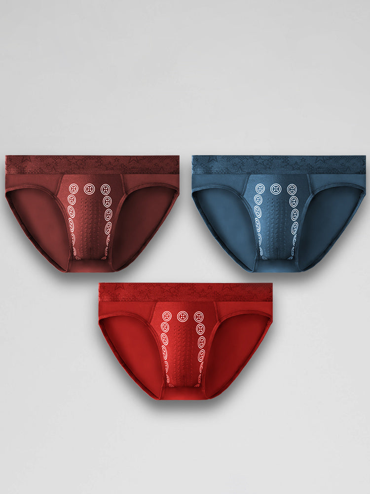 アニオンピットマッサージ通気性ブリーフ下着