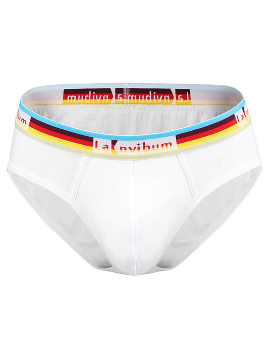 2 Pack Men's U Pouch Rainbow Pride Briefs