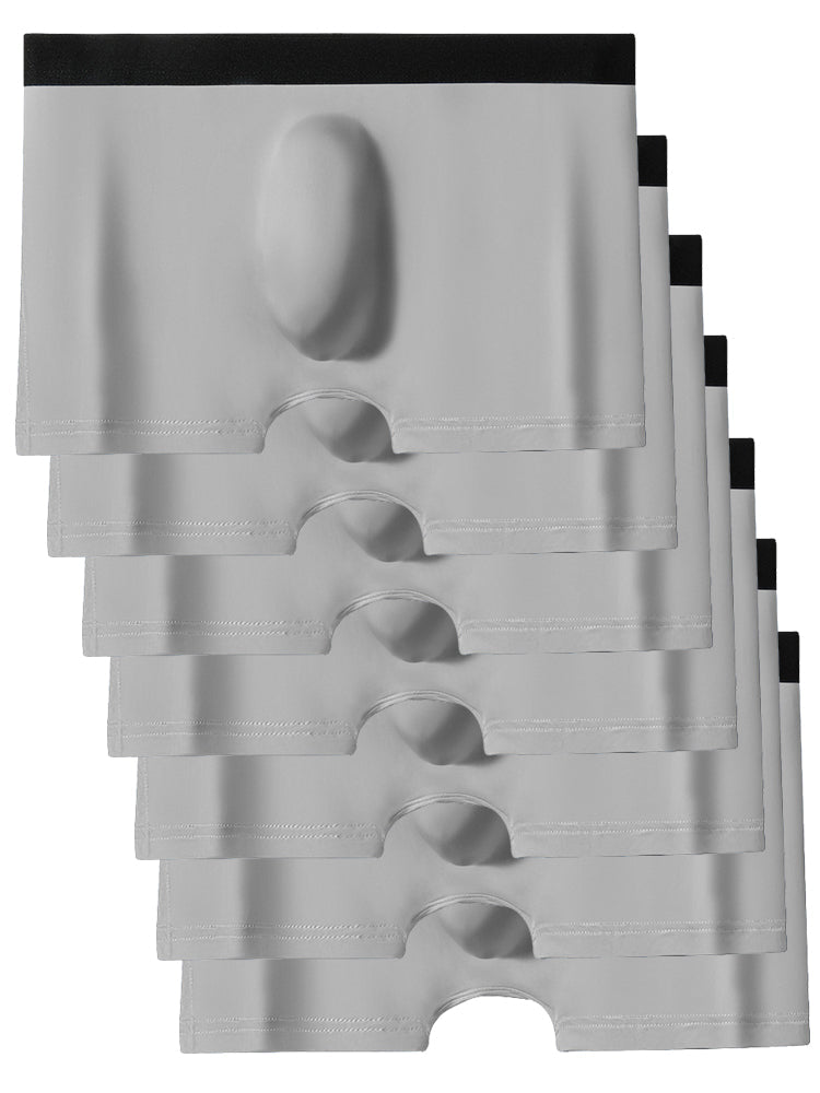 7 Pack Ball Support Seamless Men's Trunks