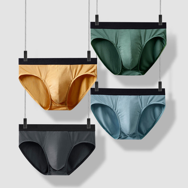 3 Pack Soft Modal Cotton Large Pouch Briefs