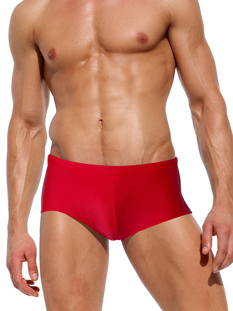 Men Breathable Sexy Low Rise Bikini Swim Briefs