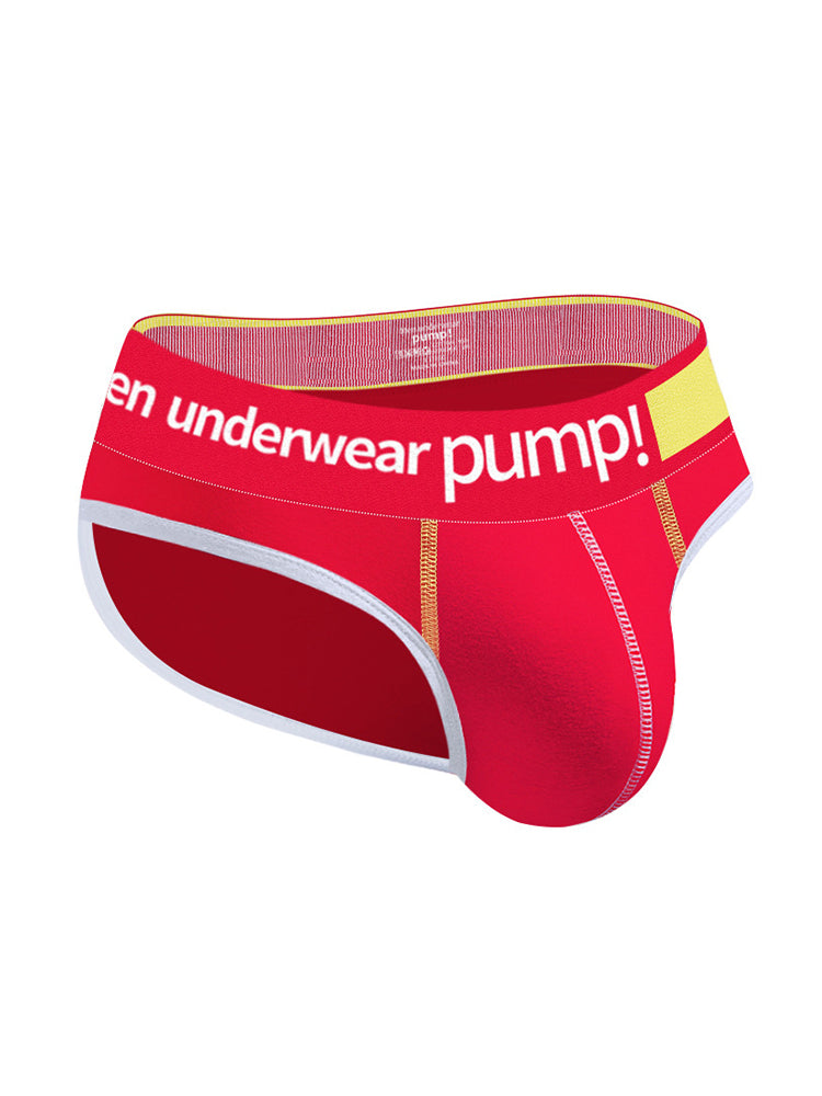 2 Pack Men's Middle-Rise Cotton Sexy Briefs