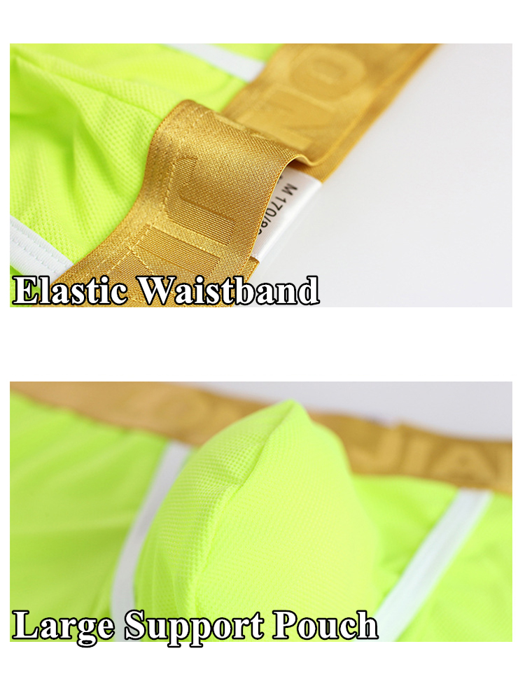 Men's U Convex Pouch Trunks With Functional Fly