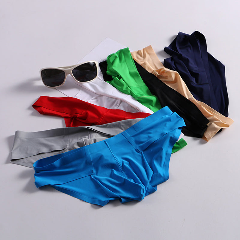Men's Solid Breathable Briefs