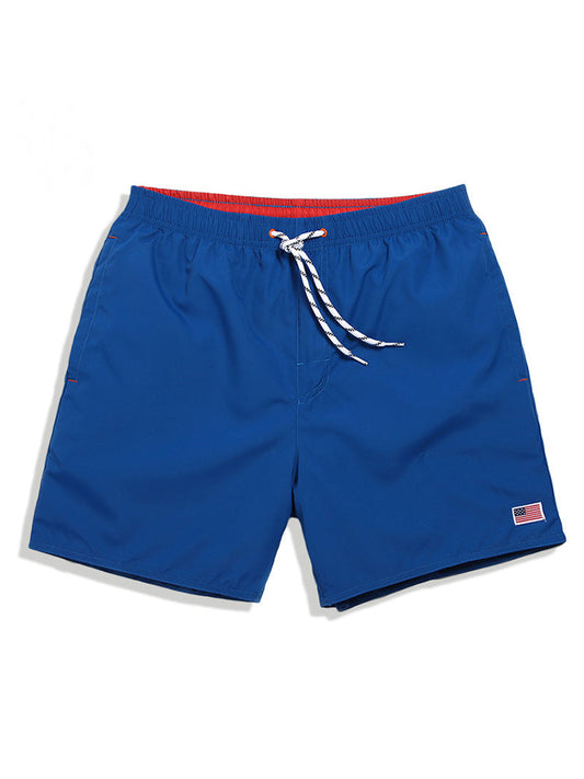 Men's Drawstring Waist Beach Board Shorts