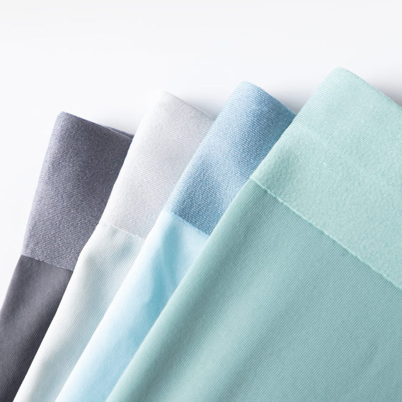 3 Pcs Ultra-thin Solid Men's Trunk Sets