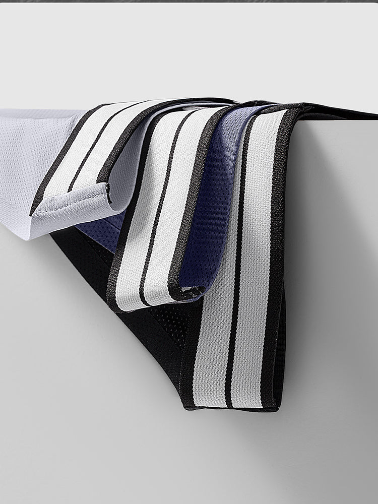 メンズ 通気性アイスタッチ アスレチックブリーフ 3枚組