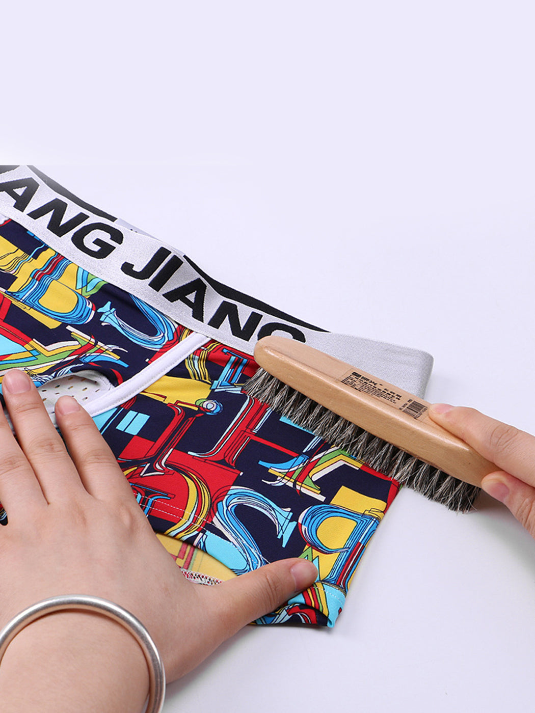 3 Pack Men's Ice Silk Trunks with Separated Pouch Design