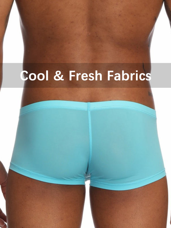 2 Pack Mesh Enlarged Pouch Snug Fit Underwear