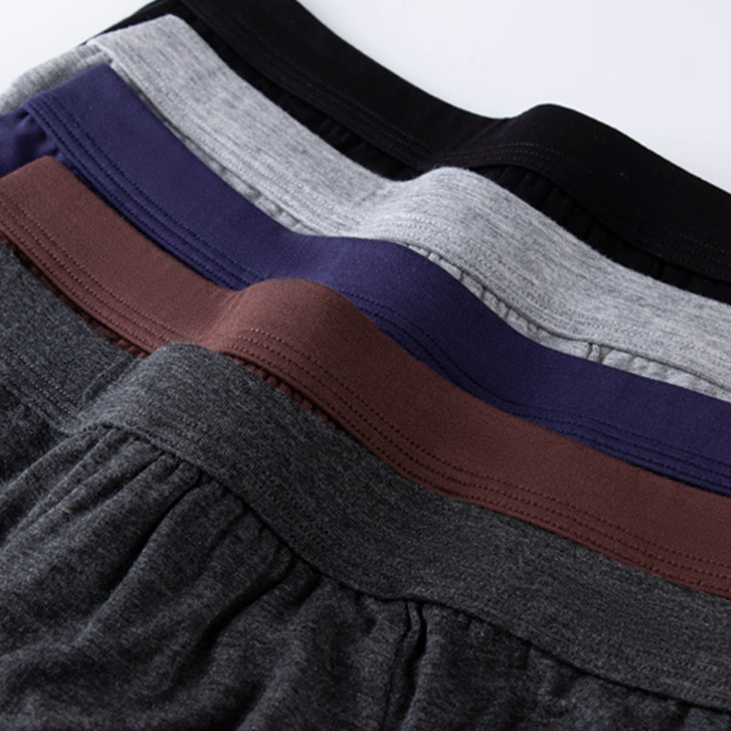 5Pcs Comfortable Side Hollow Out Briefs For Men