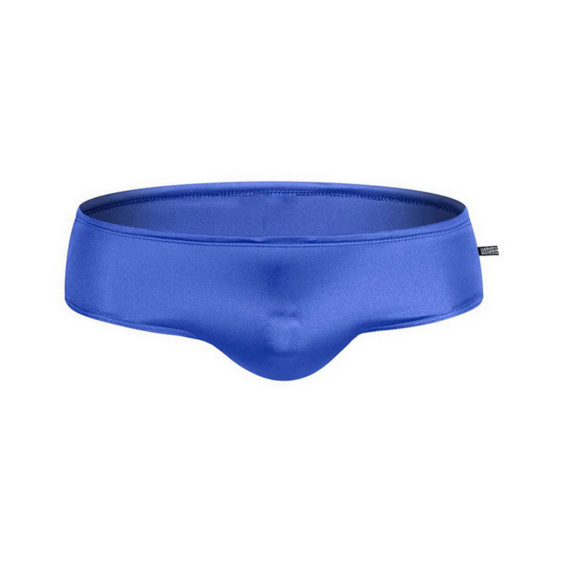 Men's Solid Color Quick-drying Pouch Swim Briefs