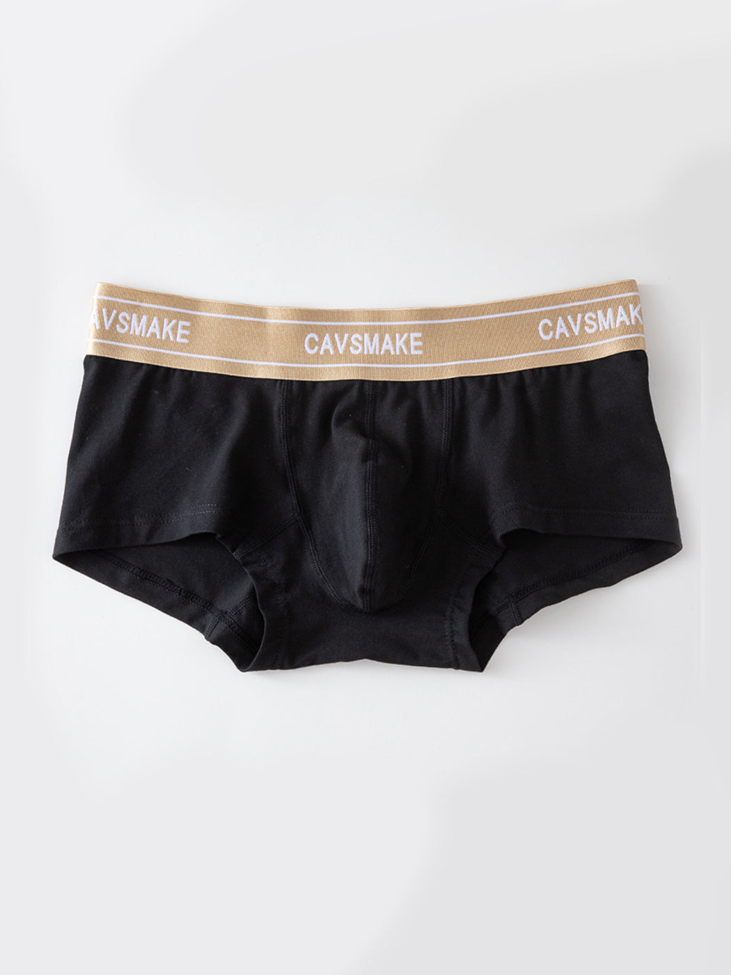 メンズ コットン セクシー U字凸デザイン ブリーフ＆トランクス 2枚組