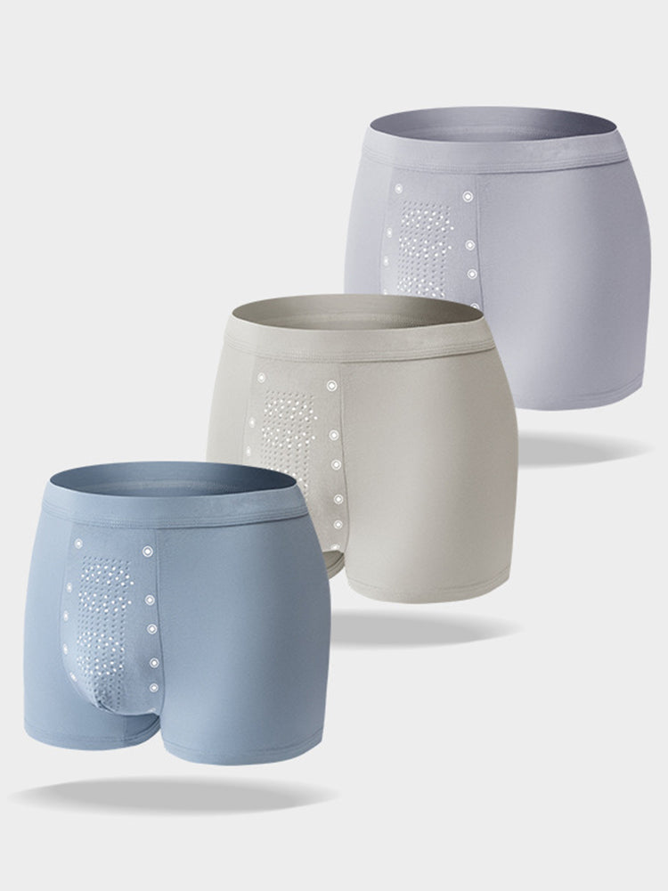 Men's High Elastic Granule Massage Trunks