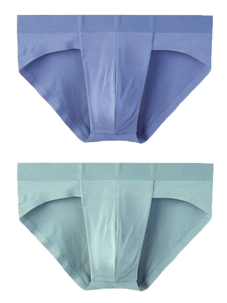 2 Pack Support Pouch Trackless Mens Brief