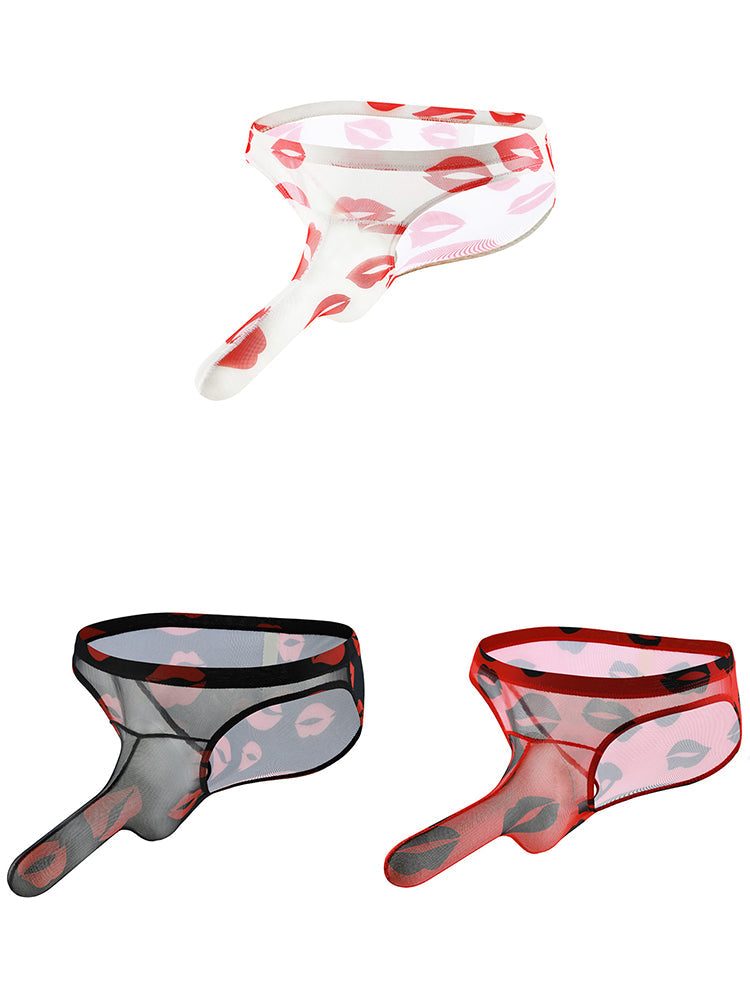 3 Pack Men's Sexy Bulge Pouch Briefs