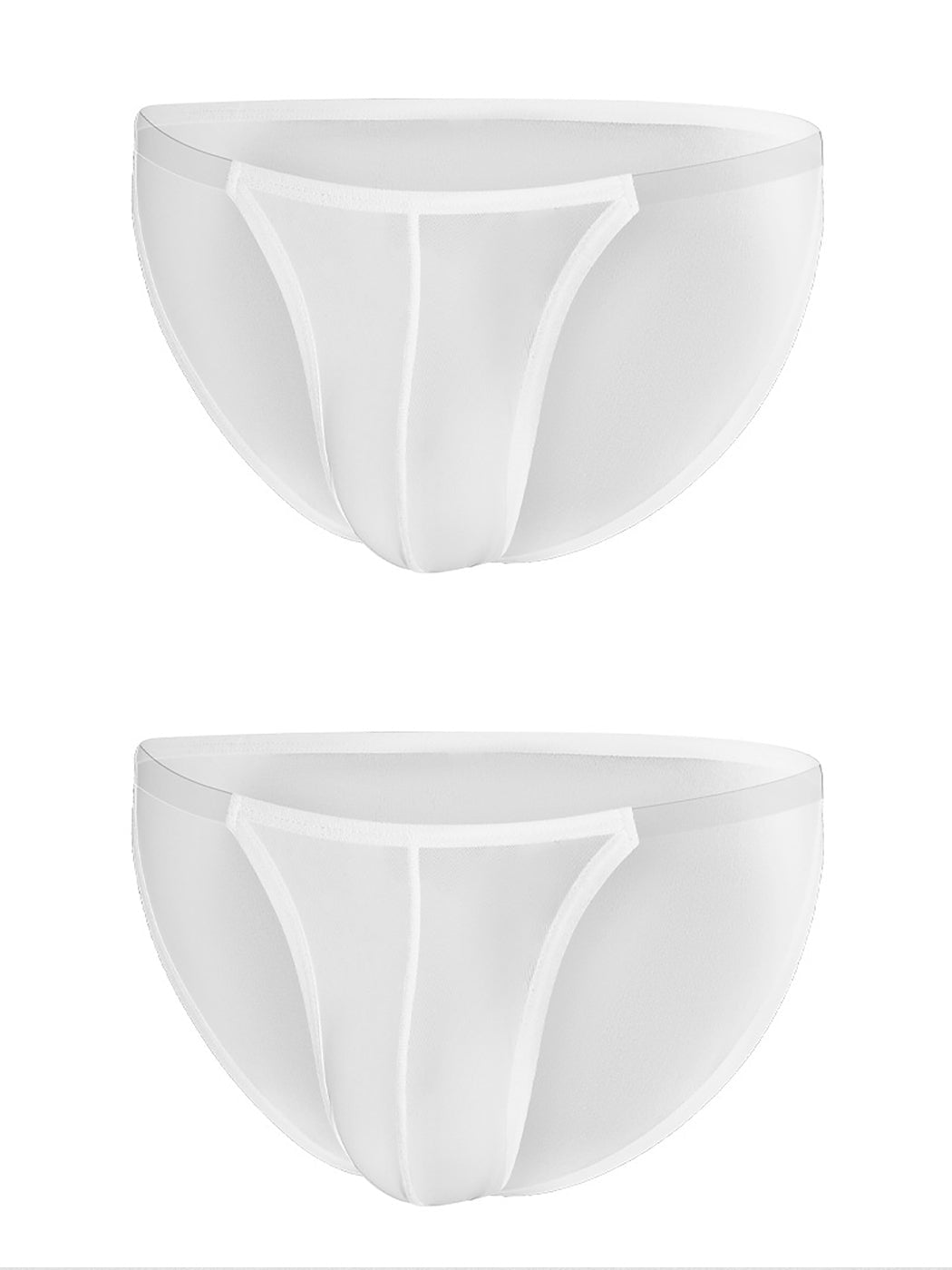 Sexy Spliced Transparent Belt Bikini For Men