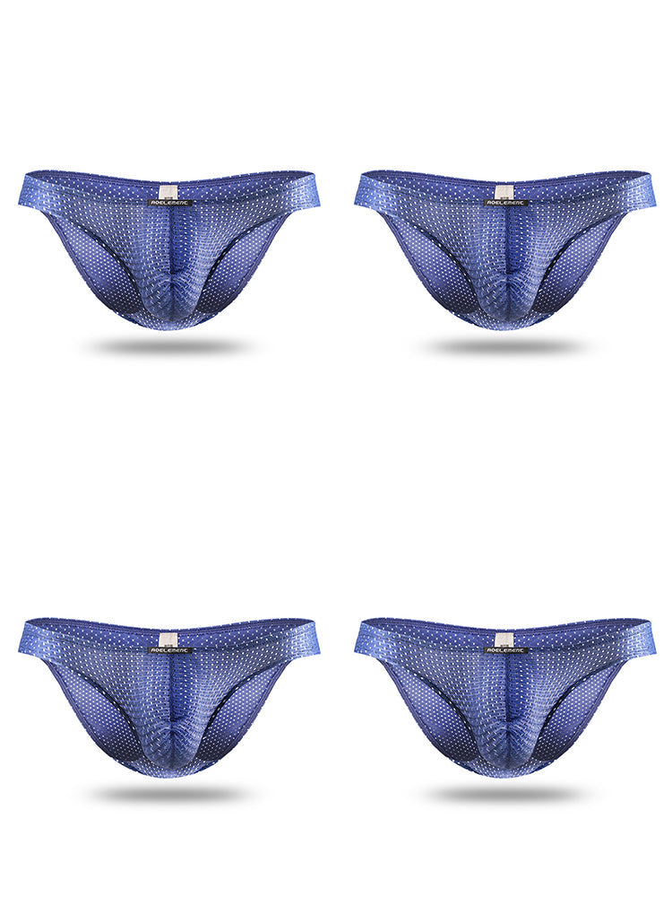 Men's Mesh Ice Silk Breathable Briefs
