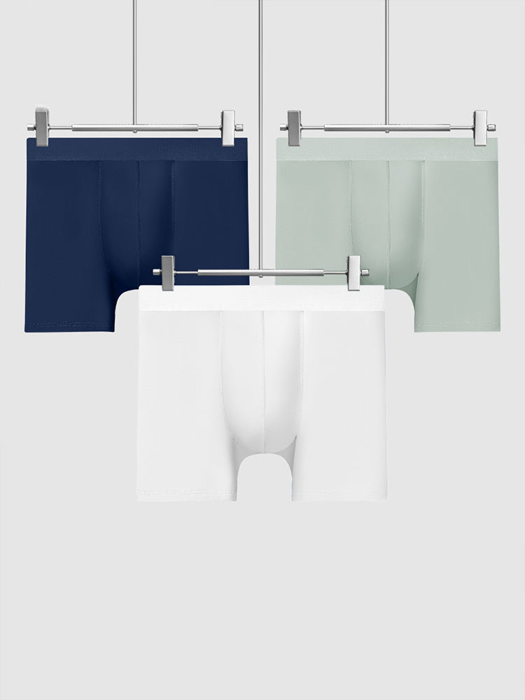 3 Pcs Breathable Sports Boxers Briefs