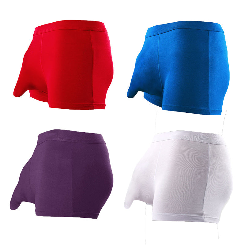4 Pack Modal Separate Pouch Men's Underwear