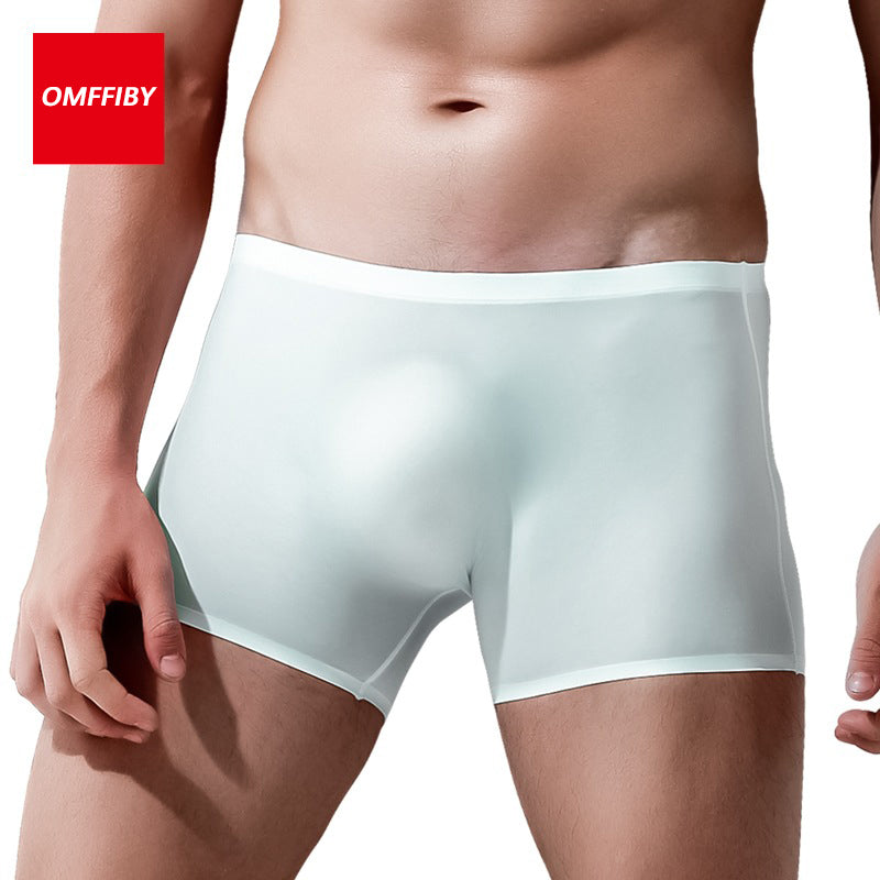 3 Pack Cool Trackless Thin Pouch Men's Trunks