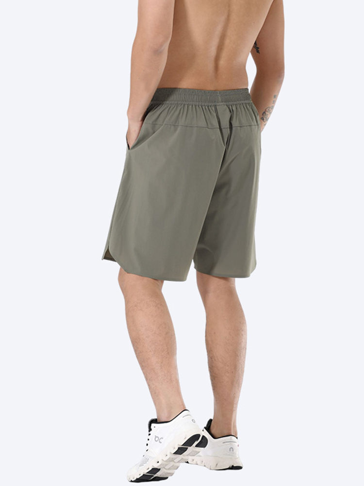 Men's Relaxed Monochromatic Sport Shorts