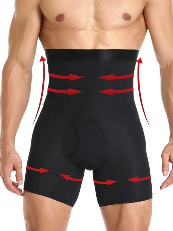 Men's Butt Lift Boxer Briefs with Fly