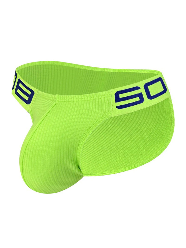 2 Pack Men's Sexy Threaded Fabric Bikinis