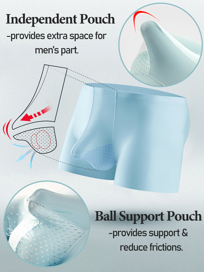 3 Pack Separate Support Pouch Boxer Briefs