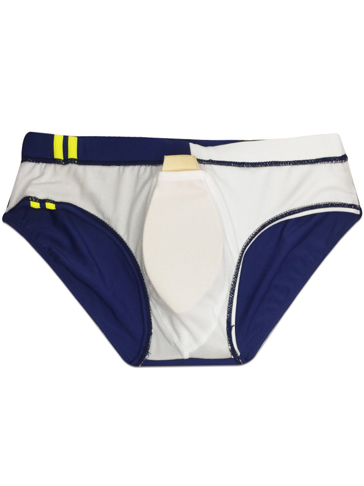 Men's ComfortFit Swim Briefs with Removable Pad