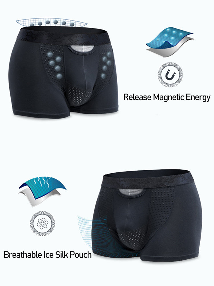 Men's Modal Dual Separate Pouch Trunks