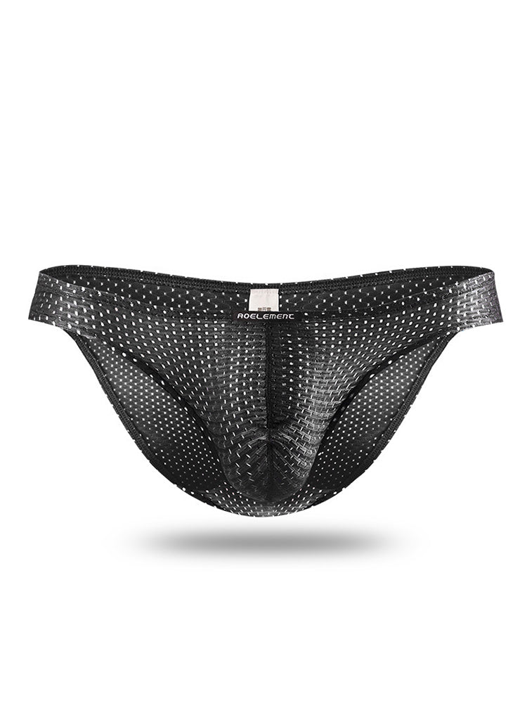 Men's Mesh Ice Silk Breathable Briefs