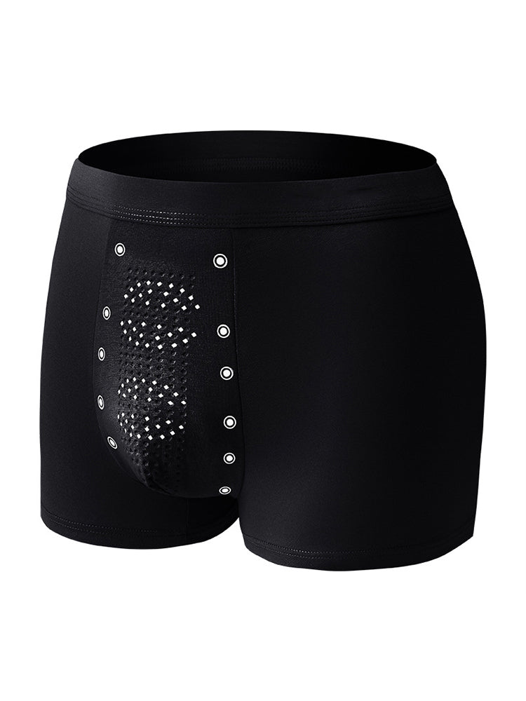 Men's High Elastic Granule Massage Trunks