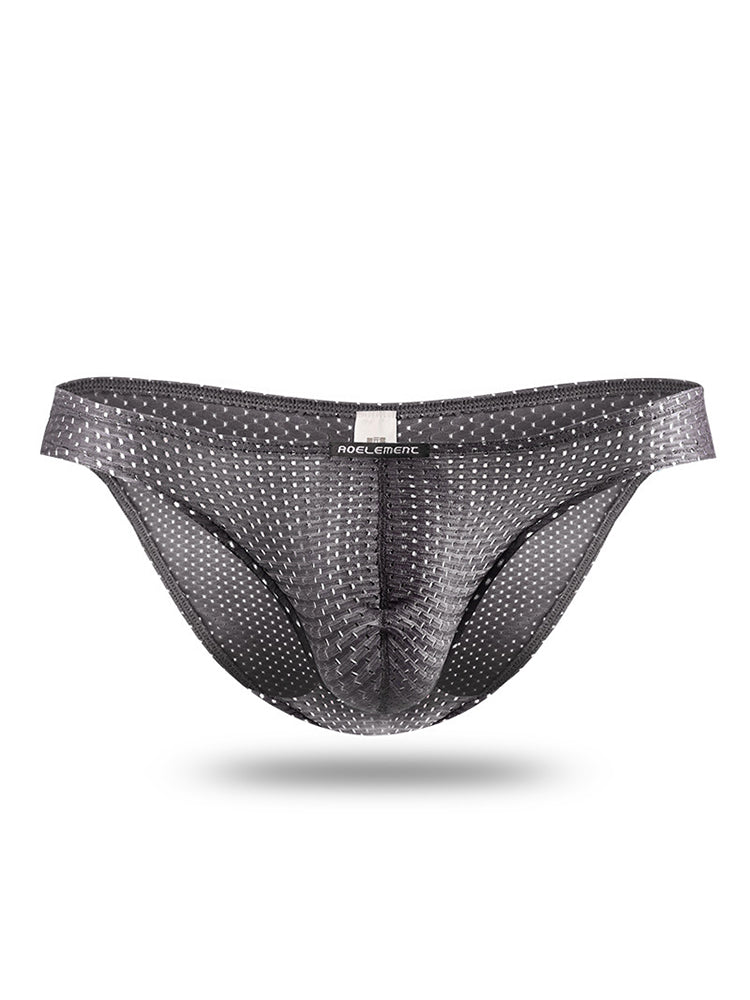 Men's Mesh Ice Silk Breathable Briefs