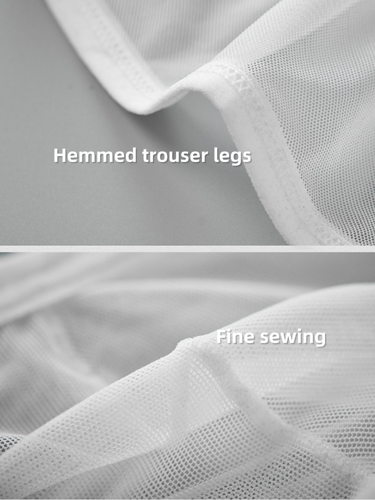 2-Pack Personalized Belt Ice Silk Breathable Mesh Men's U-convex Low Waist Briefs