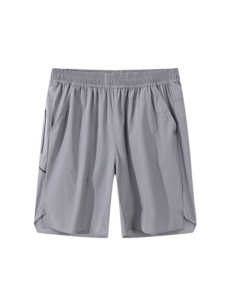 Men's Relaxed Monochromatic Sport Shorts