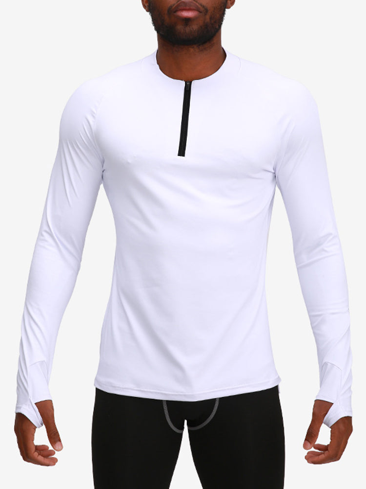 Men's Outdoor Sports T-Shirt with Long Sleeves