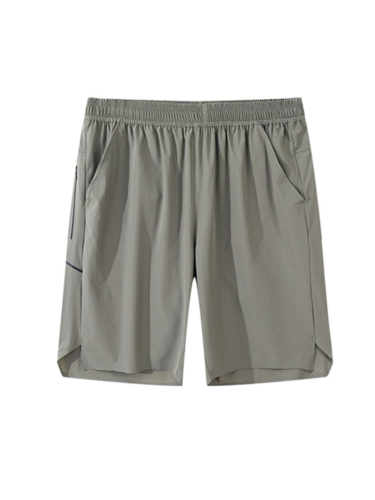 Men's Relaxed Monochromatic Sport Shorts