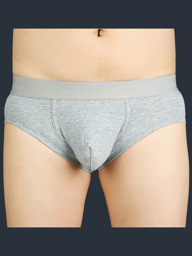 FreeLonger Men's Microfibre Cotton Big Pouch Trunks